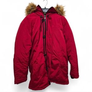 Guess Red Mens Coat